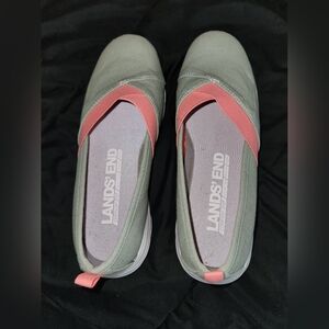 Land's End Women's Slip On Walking Shoes, 10